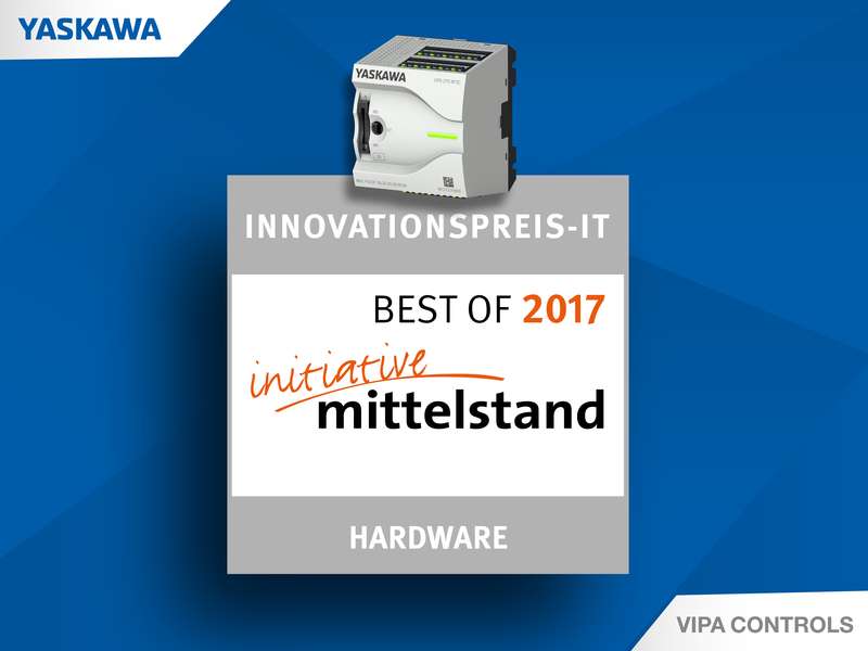 YASKAWA VIPA MICRO логотип премии в номинации Hardware YASKAWA VIPA MICRO логотип премии в номинации Hardware