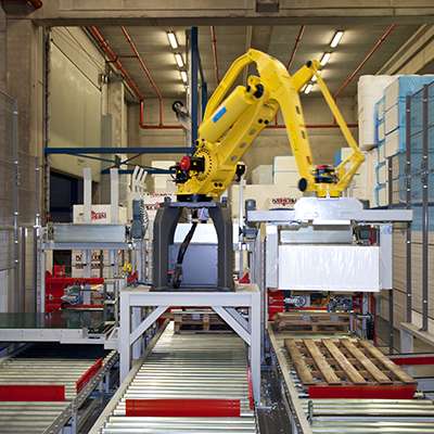 Конвейера с роботом Fanuc Конвейера с роботом Fanuc