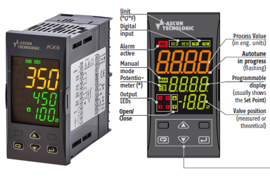 ASCON TECNOLOGIC  KX6  