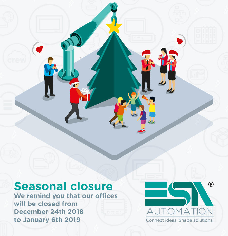 ESA elettronica Happy New Year 2019