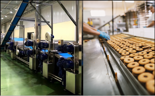 Технологическая линия производства печенья