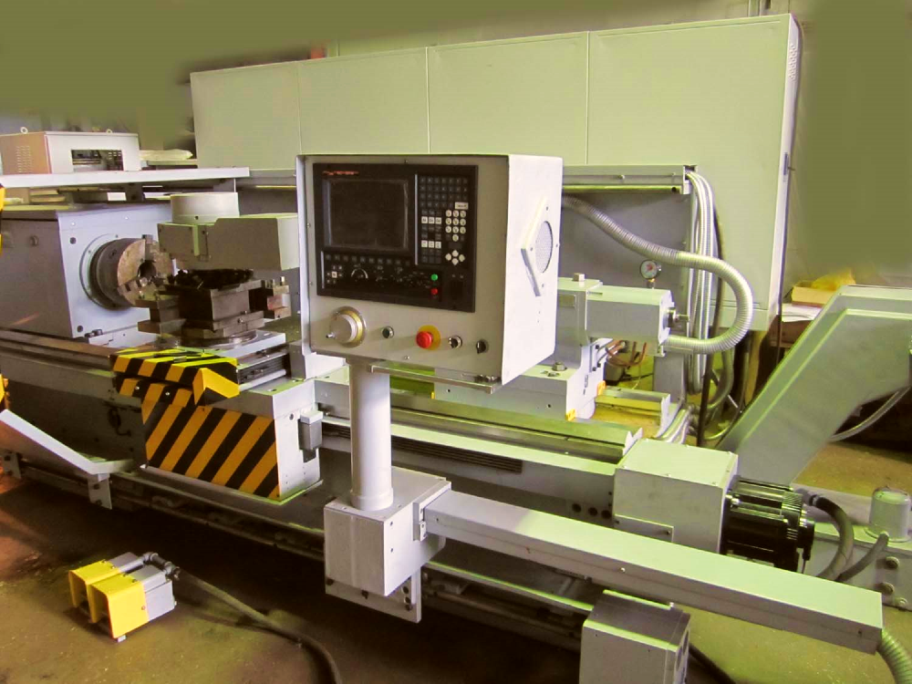 Пример станка 16М30 после модернизации с ЧПУ NC Пример станка 16М30 после модернизации с ЧПУ NC