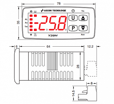 ASCON TECNOLOGIC - Y39H  