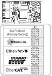  JOHB-SMP3  Ethernet/IP, EtherCAT, Profinet, Modbus   DIP .