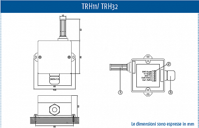 ASCON TECNOLOGIC TRH11  TRH32    